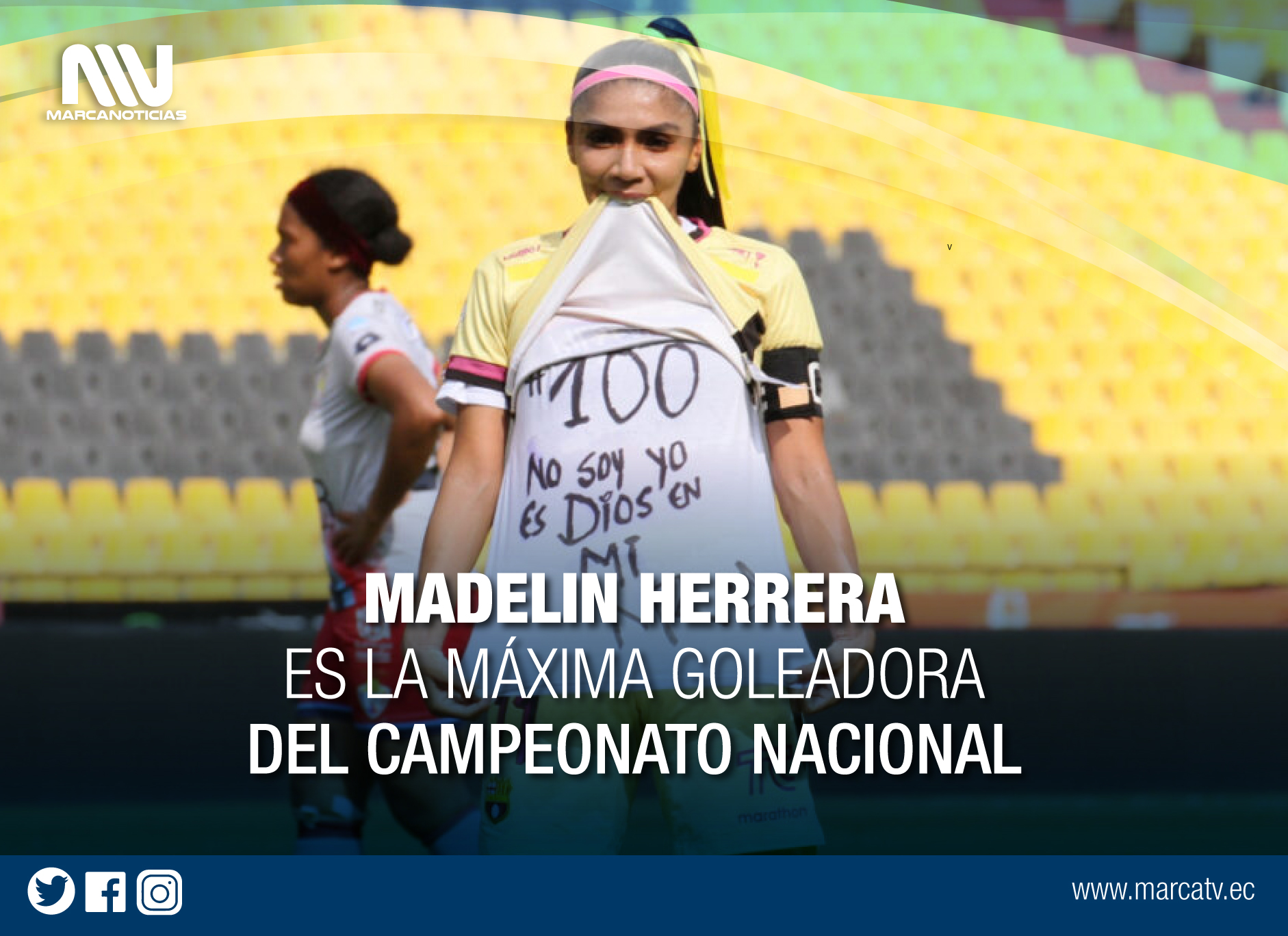 MADELIN RIERA SE CONVIRTIÓ EN LA MÁXIMA GOLEADORA DE UN CAMPEONATO NACIONAL